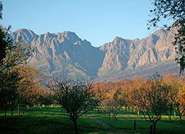 Hottentots Holland Mountains in Somerset West