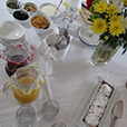 Our delicious and varied breakfast buffet